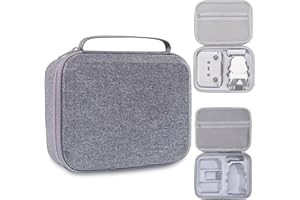 LTSKY Bolsa Mini 4K, Bolsa de Viaje compacta, Bolsa de Almacenamiento portátil para dji Mini 4K / Mini 2 SE/Mini 2 Drone y Accesorios de Controlador, Caja de Almacenamiento, Bolsa de Transporte, Gris