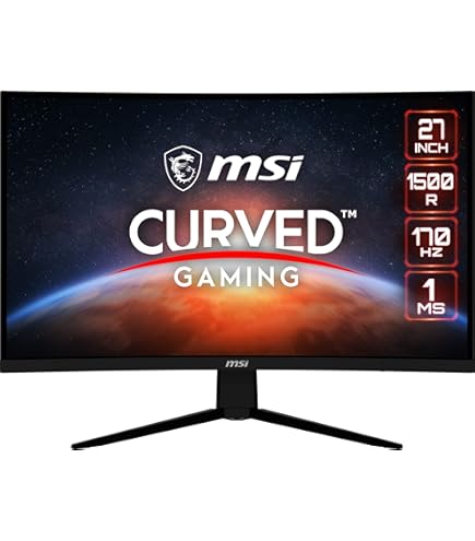 Msi Optix Mag321Curv Curved Gaming Monitor, 32