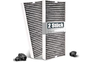 YELID 2 Aktivkohlefilter für Miele Dunstabzugshaube DKF 35-P Kompatibel mit KMDA 7272 KMDA 7473 KMDA 7676 KMDA 7876 und DAC xxxx im Umluftbetrieb