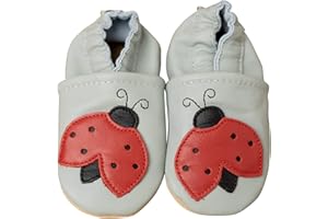 ENGEL + PIRATEN Krabbelschuhe - MARKENQUALITÄT VIELE Motive bis 4 Jahre Babyschuhe Leder Babyhausschuhe Lauflernschuhe Lederpuschen Hausschuhe