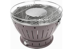 Barbecue portable Mapa Grill - Charbon de bois - Sans fumée - 35cm de diamètre