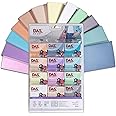 DAS Smart Oven Bake Modelling 28g Clay, Fashion Style Pastel Collection, 12 Pieces, Ideal for Professionals and Hobbyists