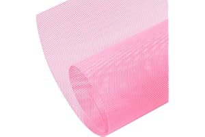 AggAuto 100x33cm Rose grille de course en Losange 3x6mm, grille étirée, alliage d'aluminium Car Grill Mesh, universelle calandre automobile