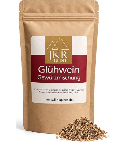 Bremer Gewürzhandel Glühweingewürz, geschrotet, Glühwein selber machen, für Punsch, Bowle, Kinderpunsch & Weihnachtstee, 100g Lebensmittel & Getränke
