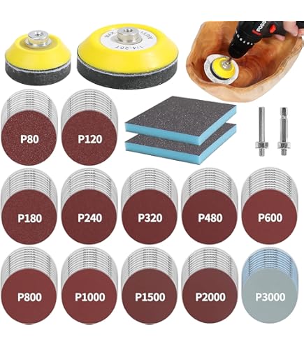 XYWHPGV Disco Abrasivo PSA Da 5 Pollici Carta Vetrata Posteriore Adesiva All'ossido Di Alluminio 400 10 Pezzi(37036 197e7 3d391 C1f9c C06b6 62a6b - Foto 10
