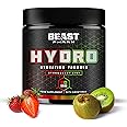 Beast | Electrolytes Powder | Sport & Running Hydration Electrolytes Drinks | 360g/60 Servings | Eddie Hall's Hydro | Rehydration and Energy | Strawberry Kiwi