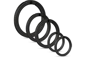 ‎KEYUNITY KeyUnity Flache Schlüsselringe aus Titan Schlüsselring für Schlüsselkarabiner (Es gibt viele Varianten, die Anzahl der Schlüsselanhänger richtet sich nach dem Hauptbild)