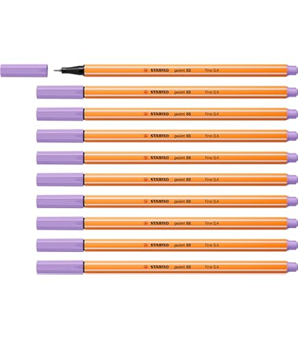 STABILO Folienstift STABILO® GB/8810-46 Fineliner Point 88® Etui - 10er