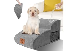 Zvonema Przenośne antypoślizgowe schody dla psów i kotów, do łóżka, kanapy i samochodu