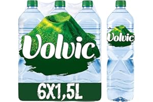 Volvic Acqua minerale naturale, 6 x 1,5L