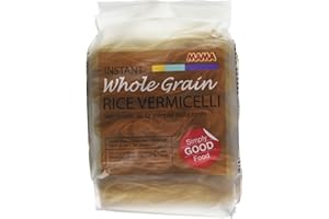 Mama instant Whole Grain Rice Vermicelli Noodles 225 g (Pack of 6)