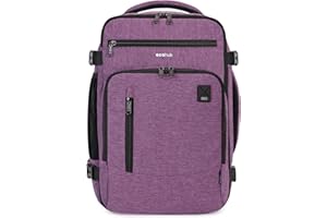 ECOHUB Zaino Ryanair 40x20x25 Bagaglio a Mano 40x20x25 Ryanair Zaino da Viaggio Valigia Bagaglio a Mano Borsa da Viaggio Borsa tote ecologica in PET riciclato da 20 litri,Brevettato(Rosa)