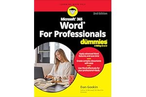 Microsoft 365 Word For Professionals For Dummies