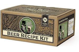 Craft A Brew Kit de Recettes de bière ; Bone Dry Irish Stout; Recharge d'ingrédients de Brassage Maison ; Fournitures de Fabrication de bière ; Comprend Le houblon, la levure; 5 gallons