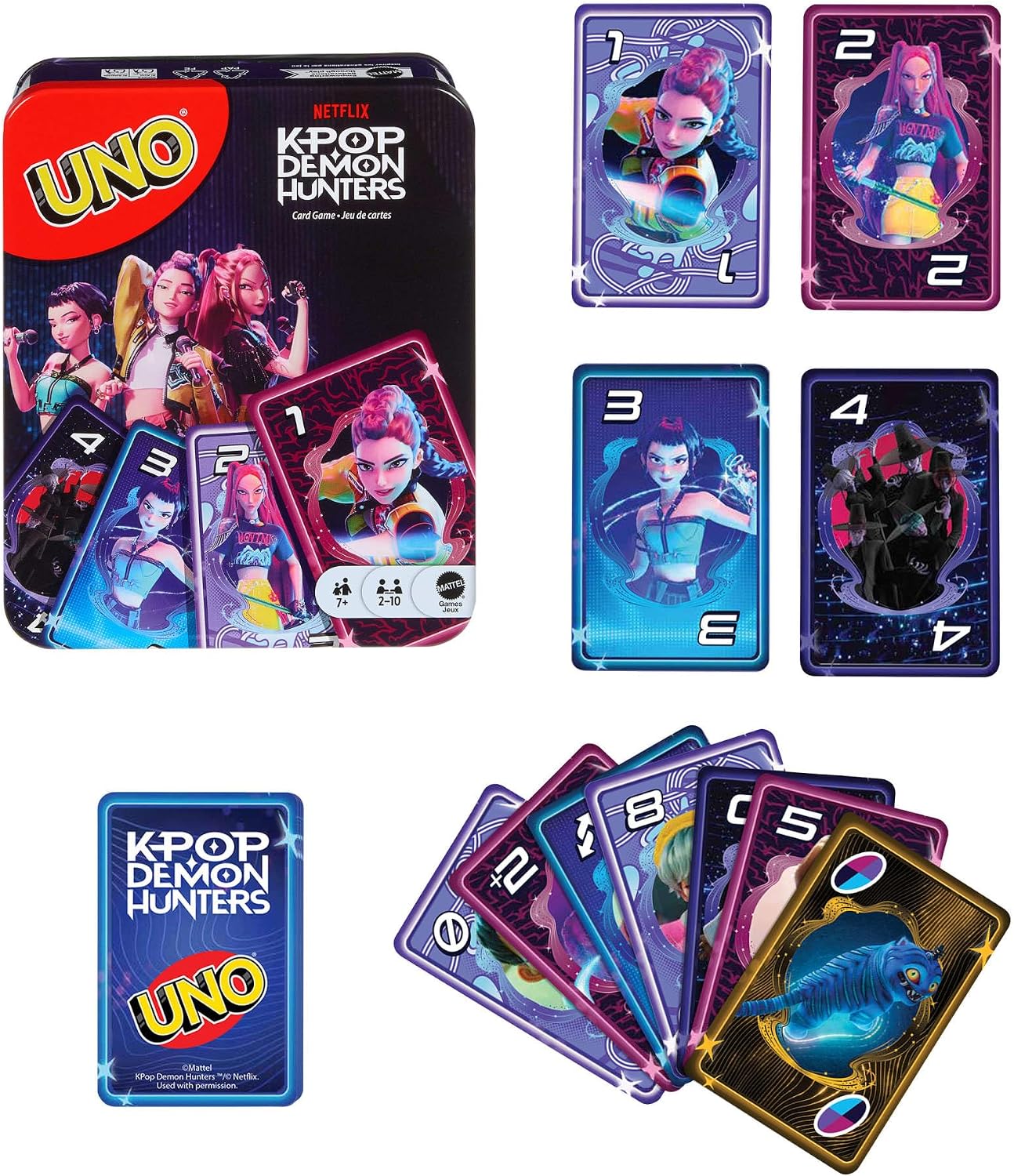 Avis d'Expert & Test Approfondi : Mattel Games UNO Netflix Kpop Demon Hunters J (Sélection)