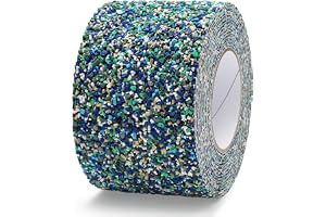 QILIMA Vattentät pooltejp 10 cm x 5 m blå, utomhus/inomhus, vattentäta, halkfria trappremsor för utomhussteg, halkfri gummigrepptejp för spår, badrum, dusch