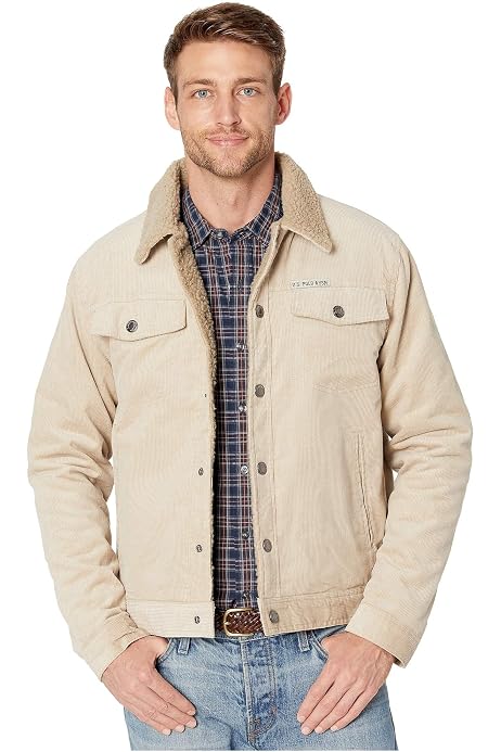 Polo Assn. Men's Corduroy Jean Jacket 
