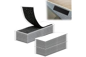 teasteam 24PCS Rug Gripper for Carpeted Floor Carpet Stickers for Rugs Stop Rugs Moving on Carpet for All Kinds of Rugs, Suitable Carpet Grippers for Marble, Wooden Floors & More(3 * 10cm)