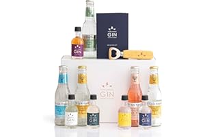 Three Wrens Gin Tasting Gift Set | Gin Gift Set (5 x 50ml) – Perfect Gin Box Gift Set for Gin Lovers | Contains Three Wrens Gin Miniatures Paired with 5 x Fever Tree Tonics and Perfect Serve Booklet