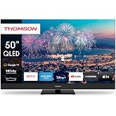 Thomson TV 50 İn&ccedil; (127 cm) Qled Plus 4K Uhd Smart Google TV, Entegre Soundbar, Sesli Kontrol, Chromecast, Dolby Vision, Dolby