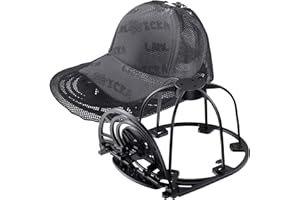 QIANSHOUYAN Forma lavatrice berretti, lava berretti per cappelli baseball abbinata a piega falde per cappelli, modellatore per lavatrice o lavastoviglie, in plastica, adatto a bambini e adulti