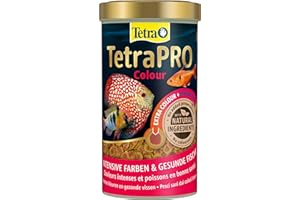 Tetra Pro Colour Multi-Crisps - Alimento completo con un valor nutritivo óptimo, concentrado de color adicional realza la coloración de los peces, lata 500 ml