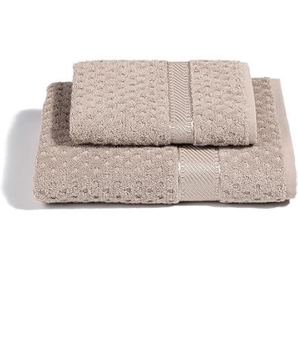 Telo Bagno Caleffi Spugnissima - In Cotone, Tinta Unita, Colore Menta - Foto 2