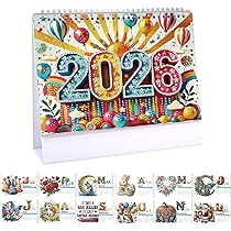 Diamond Painting Kalender 2026, Diamond Painting Kerst