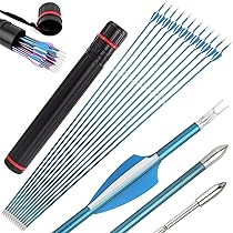 Frecce In Carbonio Per Tiro Con Arco 32 Pollici - ID 4.2mm, 1000 Spine, Per Compound E Ricurvo - Foto 8