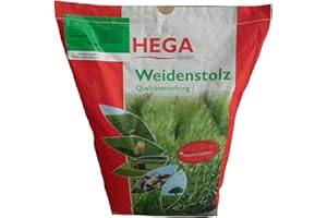 HEGA Weide Weidestolz, Pferdeweide fructanarm 10kg Weidegras Gras Futterwiese Saatgutmischung für Weidegras I Ideal für Pferde & Alpakas I Neuansaat für Weide & Heu