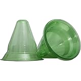 Windhager Pflanzenhut, Sonnenhut, Anzuchtglocke, Pflanzenschutz vor Frost Hagel Sonne Schnecken Vögel, 10er Set, Ø Durchmesse