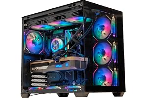Gaming Pc Ryzen 9 9950X3D | RTX 5080 16GB | RAM 32GB DDR5 6000MHz | SSD NVMe 2TB | Liquid Cooler LCD 360mm | Win 11 Pro | 1 Year Warranty