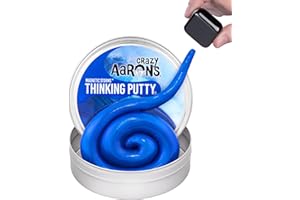 Crazy Aaron's Thinking Putty - Tidal Wave - Super Magnetic Sensory Putty for Kids and Adults in a 4" Tin - Creative and Endless Fun, Stress Relief Therapy Toys, Never Dries Out
