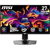 MSI 26.5" MAG 271QP QD-OLED X28, Gaming Monit&ouml;r, WQHD, 16:9, Flat, QD-OLED, 280Hz 0.03ms, FreeSync Premium Pro, Pivot