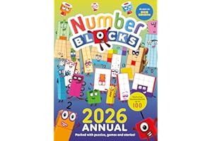Numberblocks Annual 2026: Perfect for Fans of the TV Series! Perfect for Ages 3+, Filled with Games, Stories and Puzzles (Numberblocks Annuals)