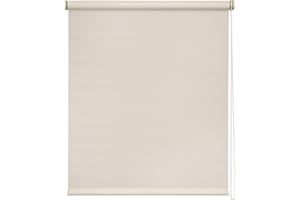 Easydeco - Estor Enrollable Screen (Beige, 200_x_250_cm) | Tamaño Tela 196 x 250 cm