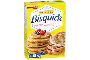 BETTY CROCKER - Bisquick Original Pancake e Waffle Mix, 1,13 kg, Preparato da forno