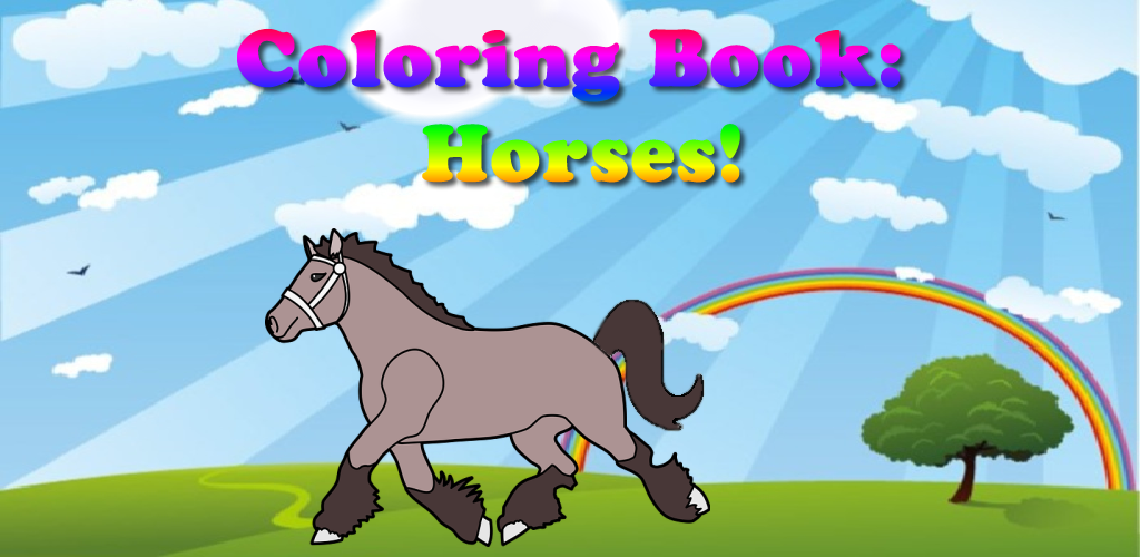 Coloring Book Horses! FREE Amazon.co.uk Apps & Games