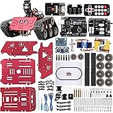 ELEGOO Smart Robot Tank Kit Compatible with Arduino IDE Electronic Construction Kit with UNO R3, Ultrasonic Sensor, Bluetooth