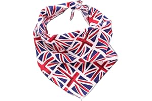 Pet Pooch Boutique Bandana pour Chien Motif Union Jack Taille S/M