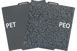 TINYTREES Druckplatte für Bambulab A1 P1S P2S X1 X1C X1E P1P, Druckplatte für Bambu Lab Build Plate 3D Drucker, Smooth Druckbett Platte ür 3D Druck Hobbyisten