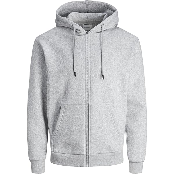 Hollister - Felpa con cappuccio e zip marrone slavato con logo