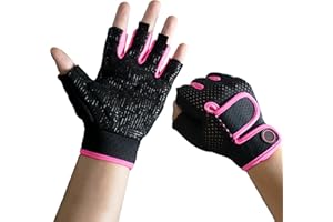 Nesirooh Guanti Palestra da Uomo e Donna, Guanti da Allenamento per Fitness, Sollevamento Pesi, Canottaggio, Ciclismo, Crossfit