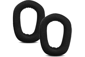 ACCOUTA Profesjonalne wymienne nauszniki kompatybilne z bezprzewodowym zestawem słuchawkowym Bluetooth Logitech G435 nauszniki z oddychającą tkaniną i wysokiej jakości pianką