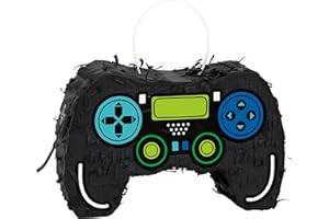 Unique- Décoration Pinata Mini Contrôleur-Fête d'anniversaire de Joueur-1 Pièce (Lot de 1), 25209, Multicolour