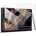 ZtotopCases 2 Stück Displayschutzfolie für Samsung Galaxy Tab S8 Ultra 14.6 Zoll 2022 (SM-X900/X906), 9H Gehärtetes Glas Schu