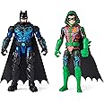 DC Comics Batman 4-inch Bat-Tech Batman and Robin Action Figures with 6 Mystery Accessories, for Kids Aged 3 and up, Amazon Exclusive