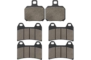 Cnornus Pastiglie Freno Anteriori e Posteriori per DUCATI 696 Monster 2008-2013 750 Sport 2001-2002 800 Supersport 2003-2004 1100 Monster Evo 2011-2013