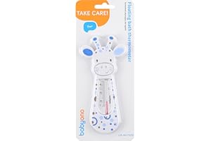 Babyono Thermomètre de bain flottant (blanc/bleu)