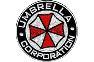 Titan One Europe - Round Umbrella Corporation Zombie Apocalypse Cosplay Toppa Ricamata (Tattica)
